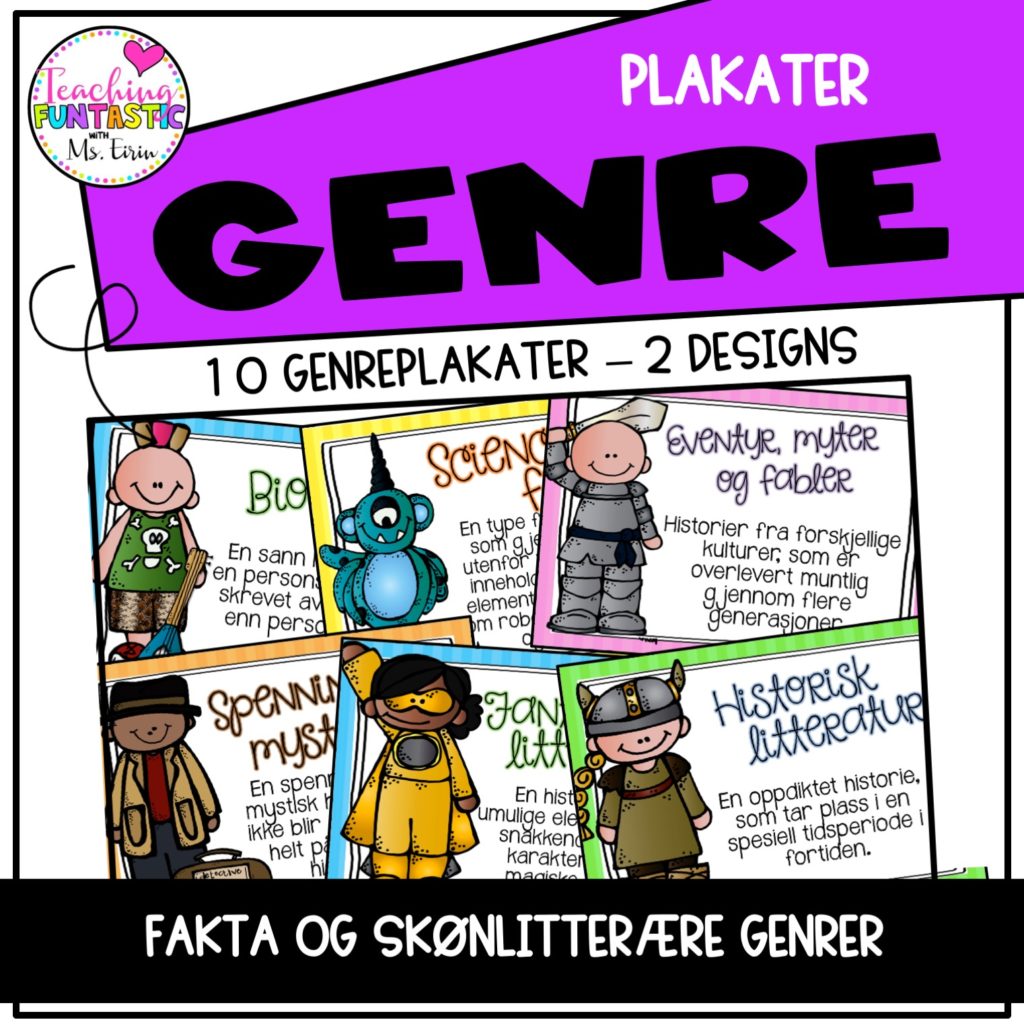 Genre plakater - Teaching Funtastic