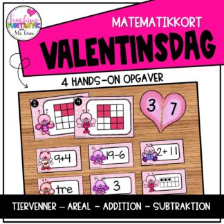 Valentinsdag Matematikopgaver