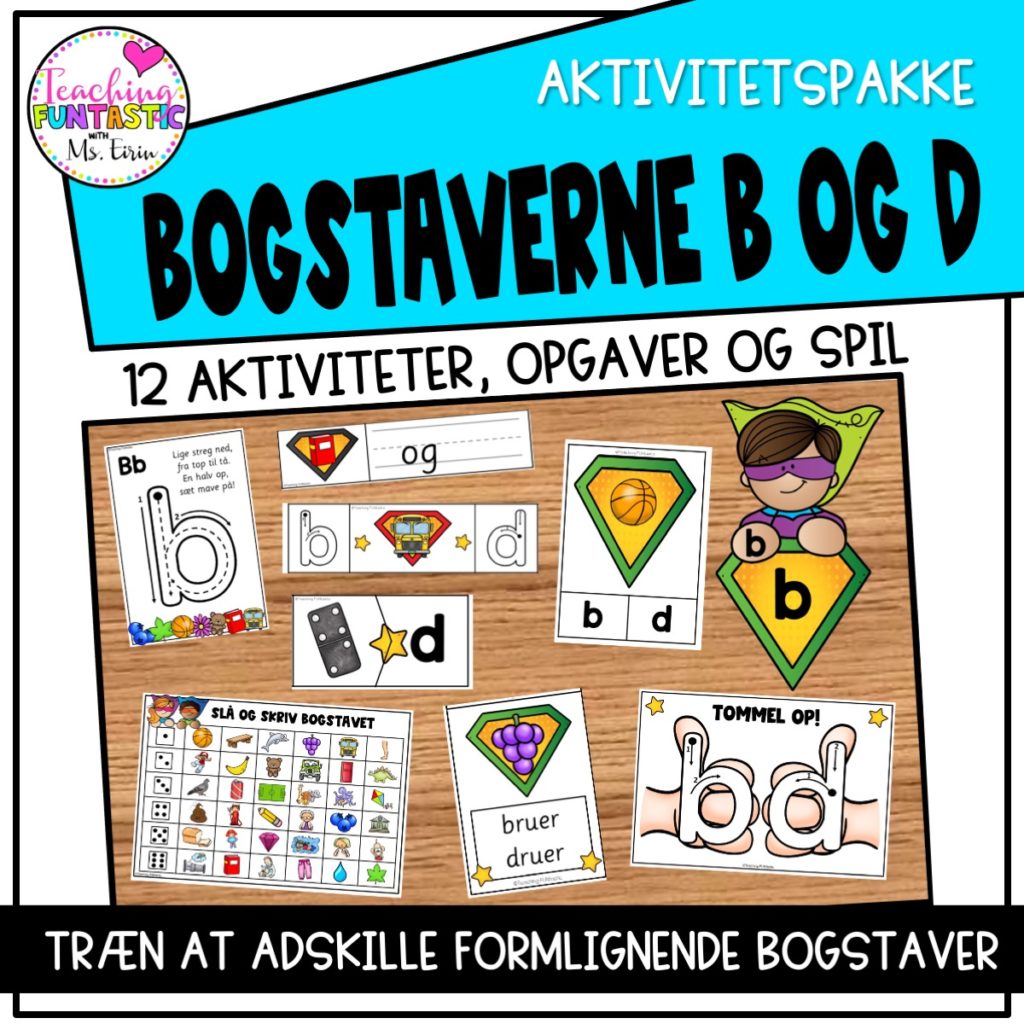 Bogstavvejen - Form Bogstaver - Teaching Funtastic