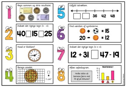 Repetition matematik 2. klassetrinn