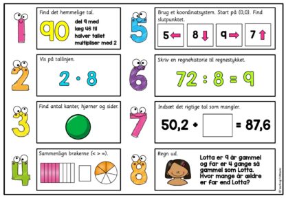 Repetition matematik 4. klassetrinn