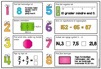 Repetition matematik 4. klassetrinn