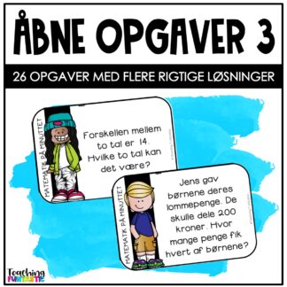 åbne opgaver