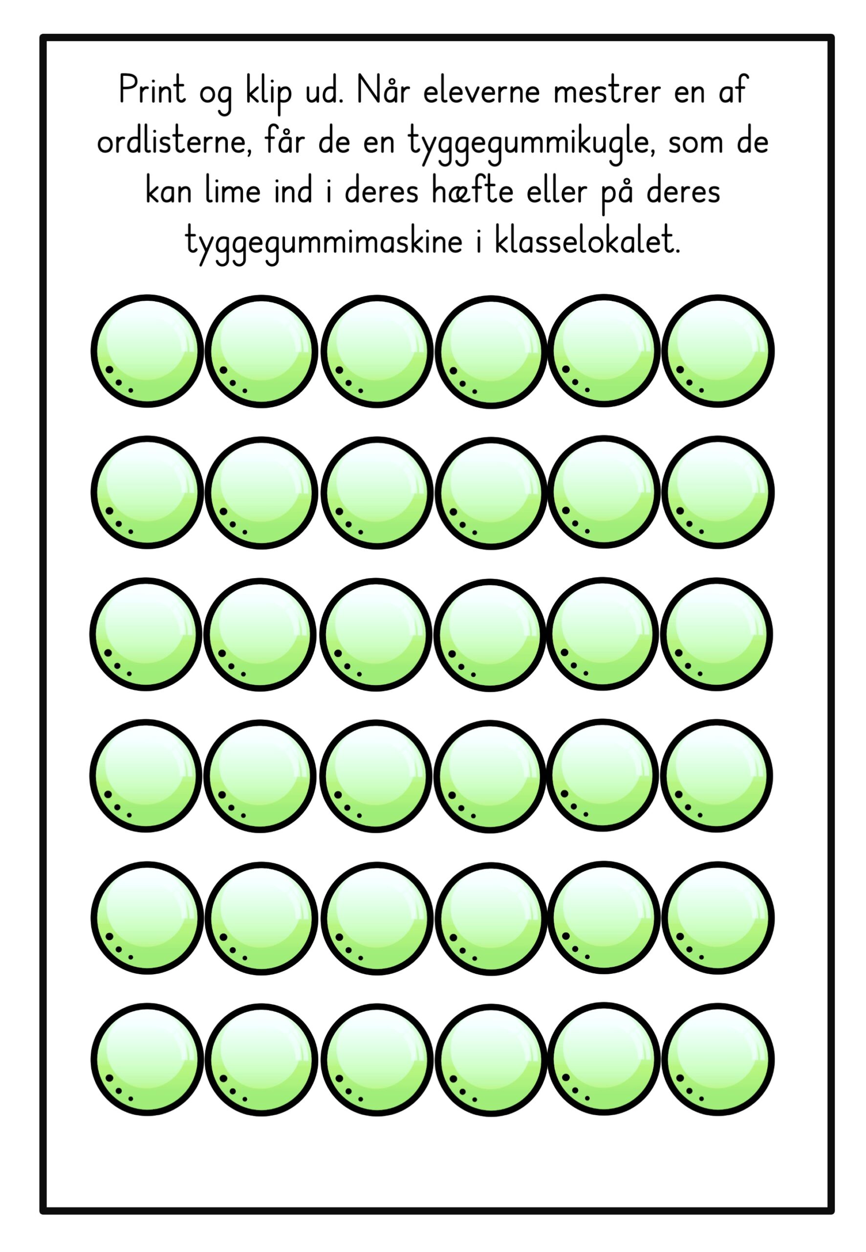 Sticky Words – systematisk arbejde med 500 højfrekvente ord på engelsk - Billede 8