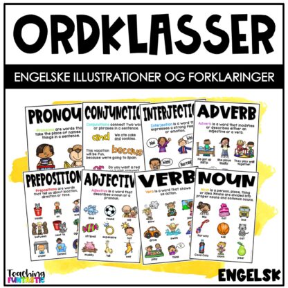 engelske ordklasser