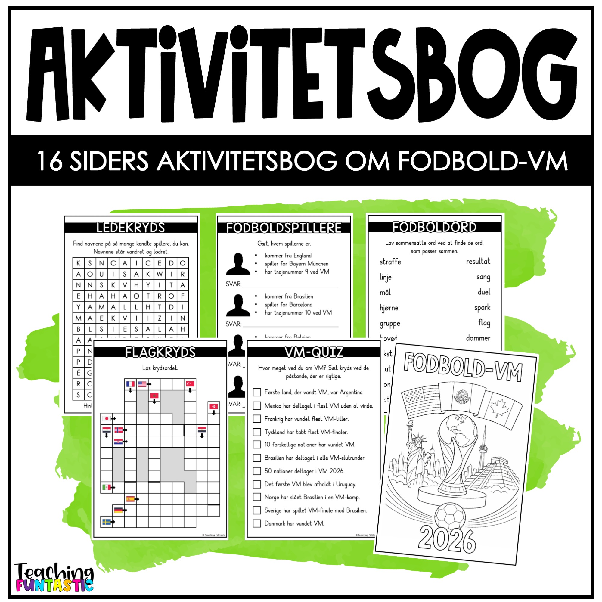 aktivitetsbog fodbold