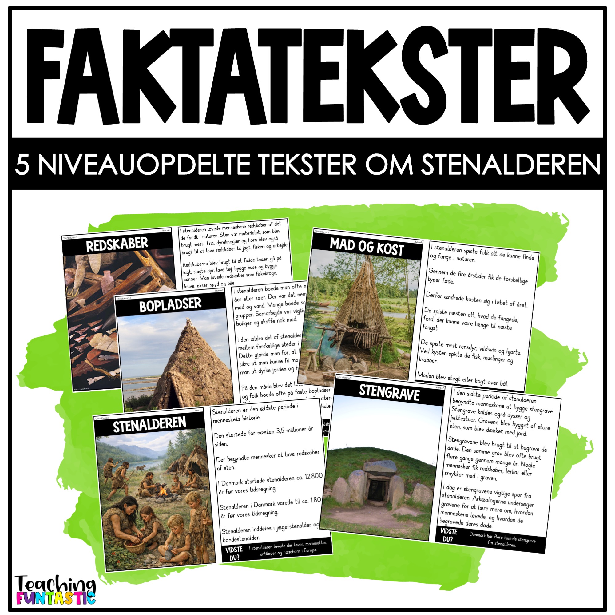 faktatekster stenalderen