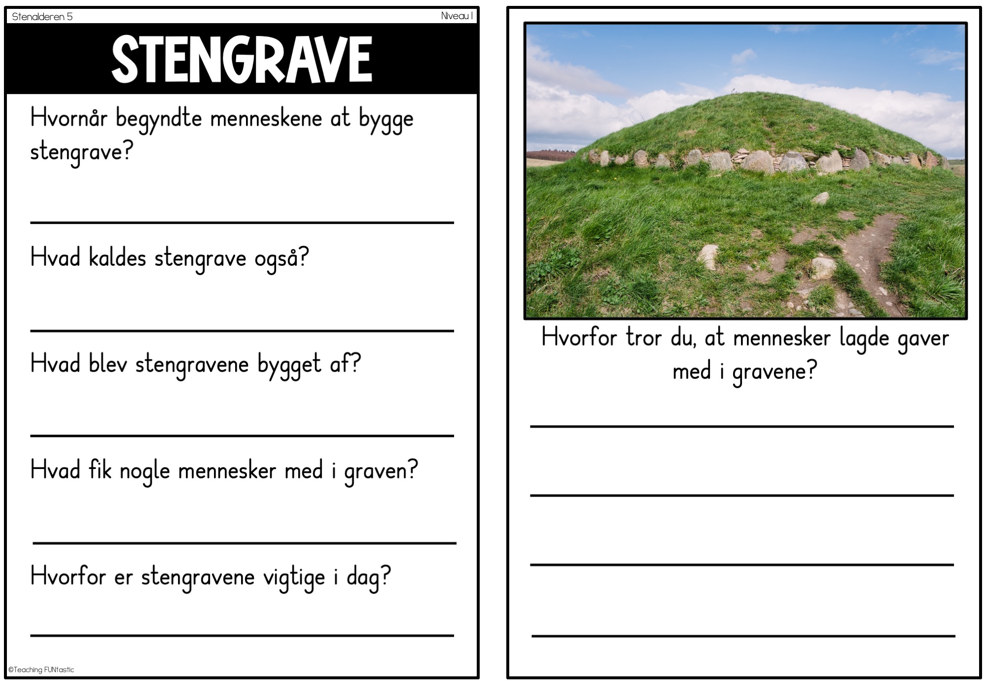 faktatekster stenalderen