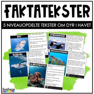 læsetekster dyr i havet