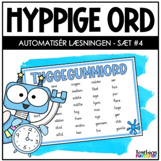 danske hyppige ord dansk