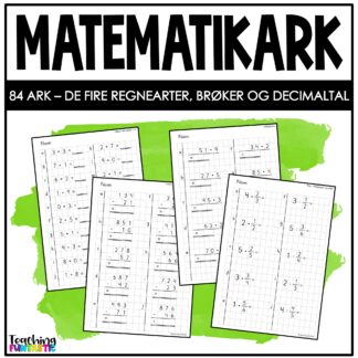 arbejdsark matematik